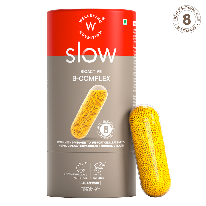 Bioactive B Complex | Methylated B Vitamins with Biotin & Vitamin C | 60 Capsules